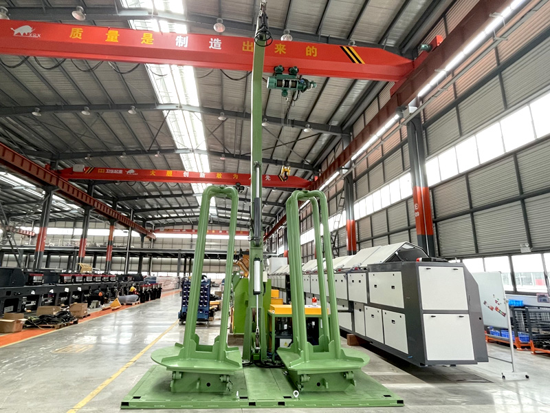 Máquina de pago de doble estación de sobrecarga